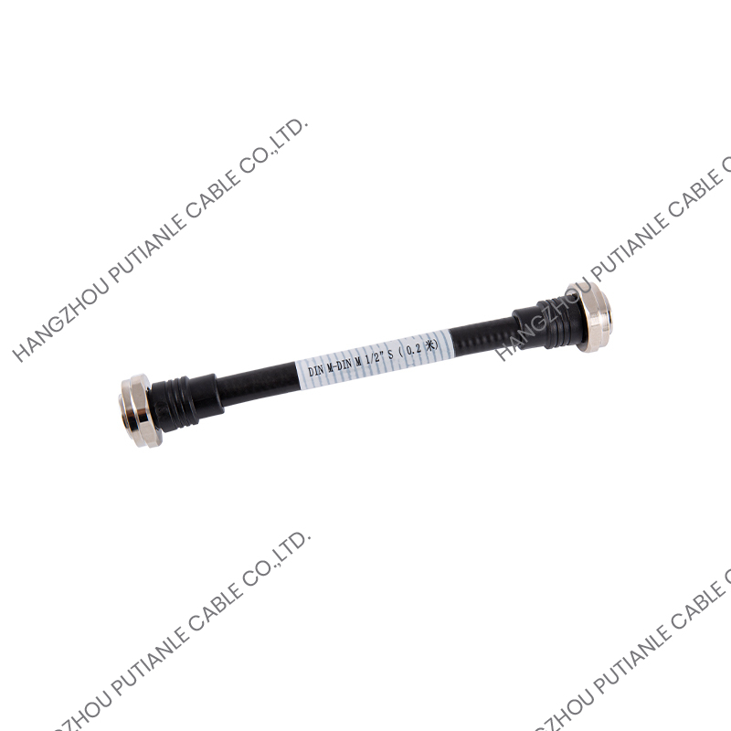 Din Male To Din Male With 1/2" Super Flexible Coaxial Cable