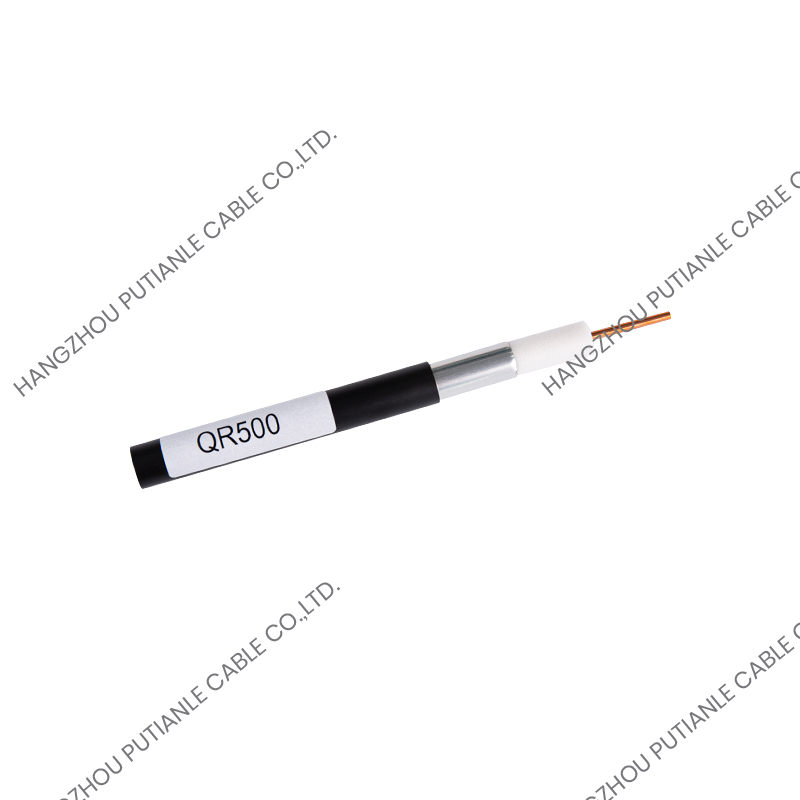 QR500 Rugged Packaging 75 OHM Aluminum Tube Cable