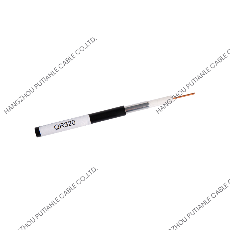 QR320 Copper Plated Steel 75 OHM Aluminum Tube Cable