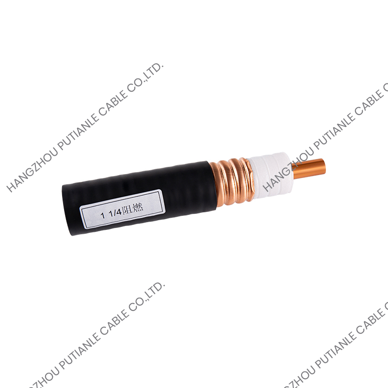 1 1/4" Annular Corrugated Copper Tube 50 Ohm Coaxial Cable
