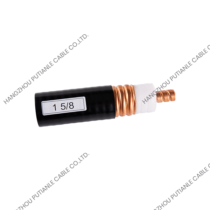 1 5/8" Annular Corrugated Copper Tube 50 Ohm Coaxial Cable