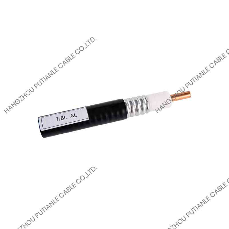 7/8" Low Loss Corrugated Aluminum Tube 50 Ohm Coaxial Cable